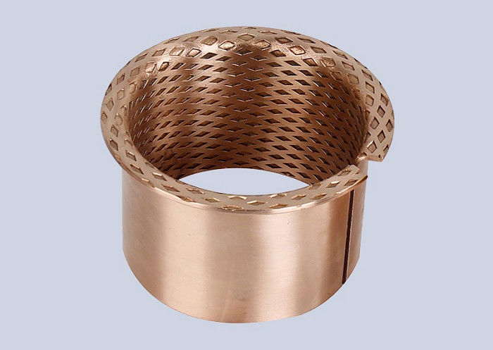 डायमंड या बॉल आकार तेल सॉकेट के साथ Flanged FB090 सादा बुश असर CuSn8P